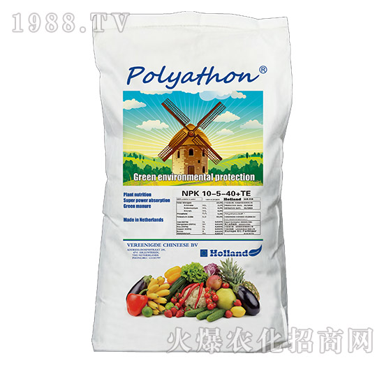 大量元素水溶肥10-5-40+TE（白袋）-普樂(lè)特