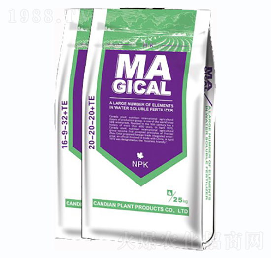 科帕奇大量元素水溶性肥料20-20-20+TE-鴻康生物