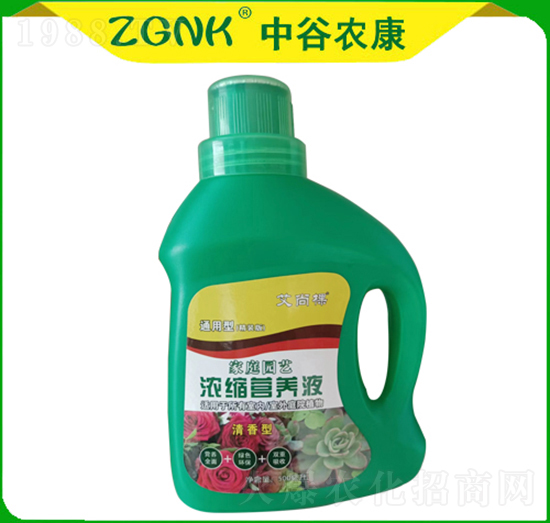 家庭園藝濃縮營(yíng)養(yǎng)液-艾尚棵-中谷農(nóng)康