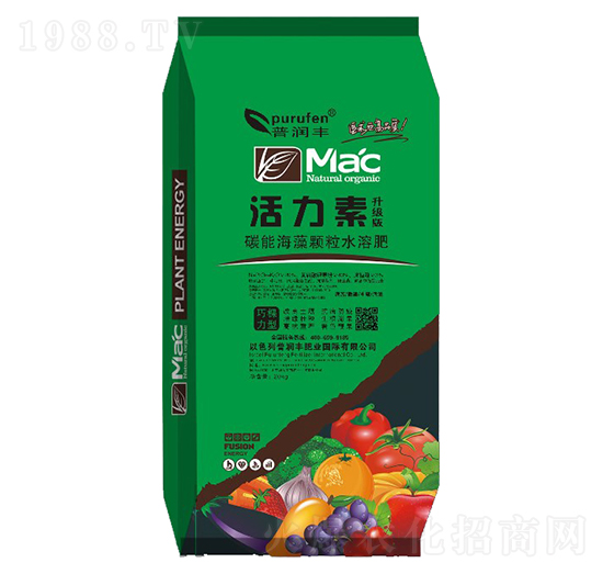 活力素·碳能海藻顆粒水溶肥-普潤(rùn)豐