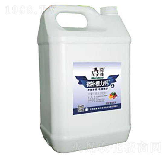 有機液體螯合鈣肥-微補根力鈣-微補植物