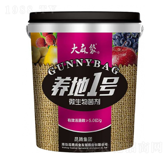 桶裝微生物菌劑-養(yǎng)地1號-大麻袋-昆騰生物