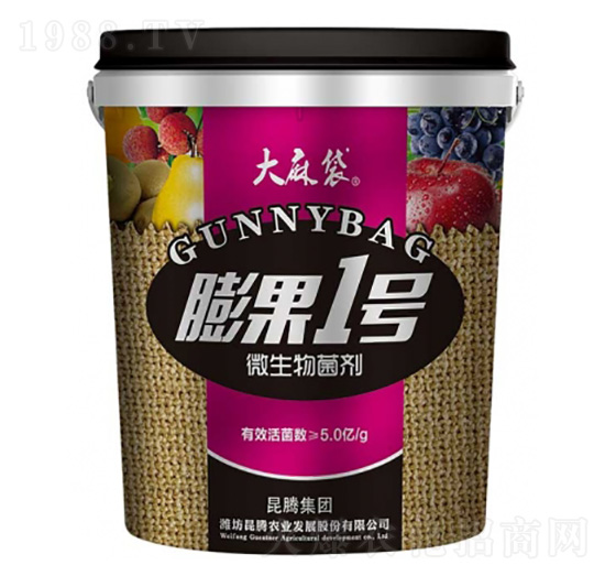 桶裝微生物菌劑-膨果1號-大麻袋-昆騰生物