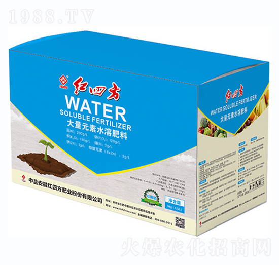 壯苗型腐植酸水溶肥料-紅四方