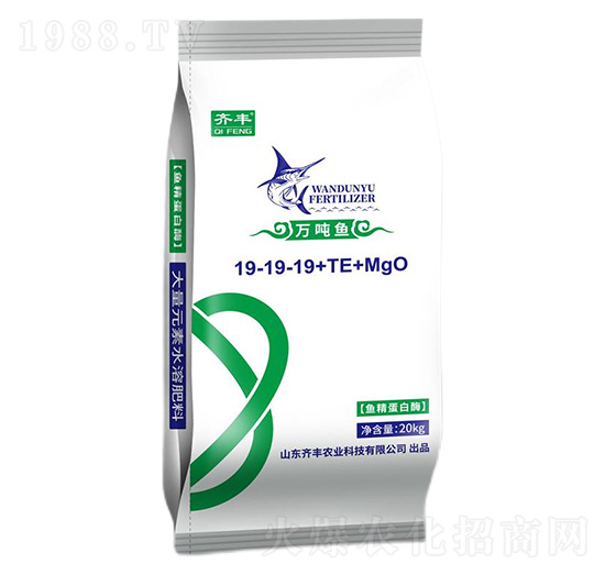 �~������ø����Ԫ��ˮ�ܷ�19-19-19+TE+MgO-�f���~-�R�S�r(n��ng)�I(y��)