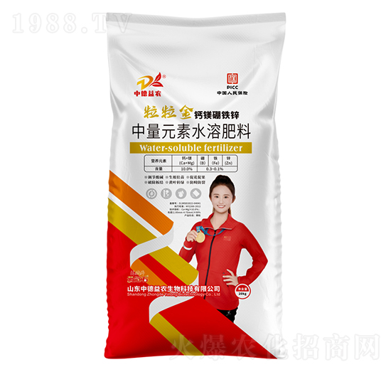 中量元素水溶肥料-粒粒金-云冠石