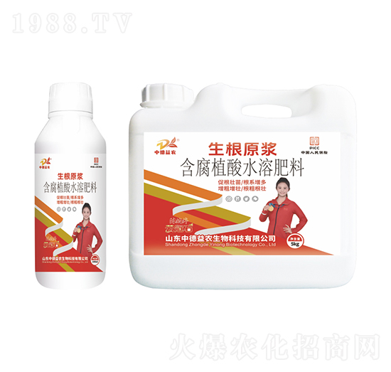 含腐植酸水溶肥料-生根原漿-云冠石