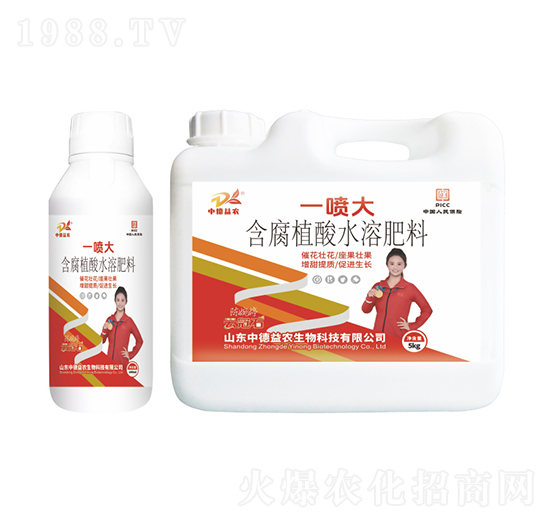 含腐植酸水溶肥料-一噴大-云冠石