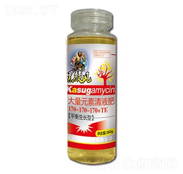 260g大量元素清液肥170-170-170+TE-黑旋風(fēng)-新農(nóng)