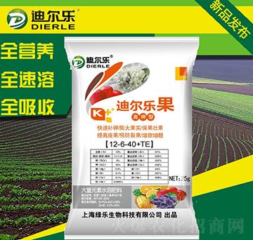 高鉀型大量元素水溶肥12-6-40+TE-迪爾樂(lè)果-綠樂(lè)生物
