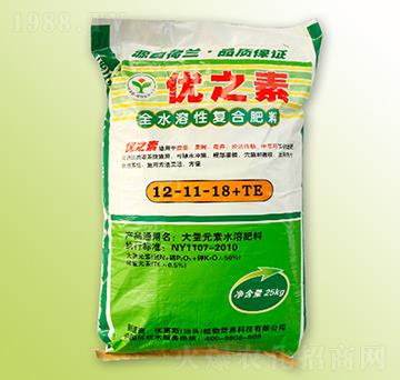 全水溶性復(fù)合肥料12-11-18+TE-優(yōu)之素-優(yōu)富斯