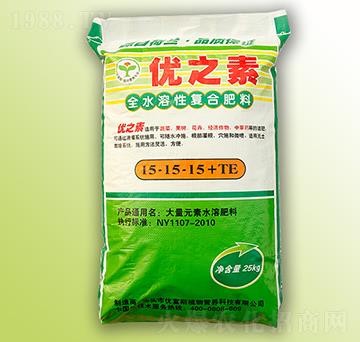 全水溶性復合肥料15-15-15+TE-優(yōu)之素-優(yōu)富斯