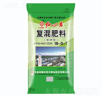 氯基氮鉀型復(fù)混肥料18-0-7-紅四方