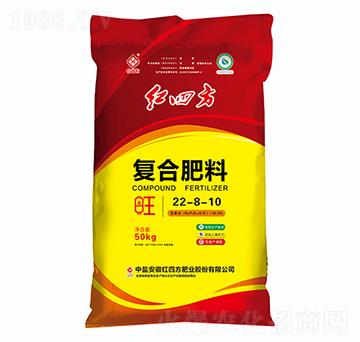 50kg氯基復(fù)合肥料22-8-10-紅四方