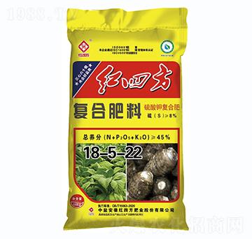 硫酸鉀含硝態(tài)氮復(fù)合肥料18-5-22-紅四方