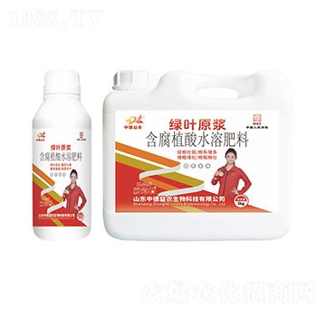 含腐植酸水溶肥料-綠葉原漿-云冠石