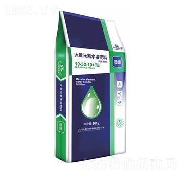 大量元素水溶肥10-52-10+TE-簍面-微新生物