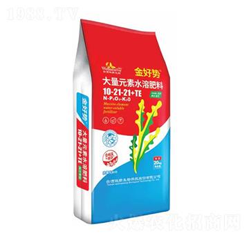 功能型大量元素水溶肥10-21-21+TE-金好勢-微新生物